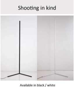 ⁦كورنر ال اي دي RGB مصباح أرضي للاعبين والديكور المنزلي مع جهاز التحكم عن بعد⁩ - الصورة ⁦2⁩