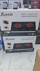 ⁦طباخ كهربائى 2 شعلة بقوة 1800 واط⁩ - الصورة ⁦5⁩