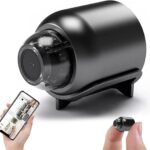 كاميرا صغيرة 1080p HD واي فاي اللاسلكية كاميرا صغيرة للرؤية الليلية كشف الحركة