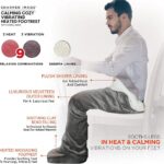 ⁦بطانية ووسادة مساج للقدم فائقة النعومة مع 3 إعدادات للحرارة والتدليك للاسترخاء والراحة⁩ - الصورة ⁦7⁩