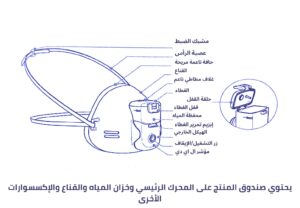 ⁦جهاز استنشاق بخار محمول للترطيب والمعالجة قابل للشحن ومناسب للأطفال والبالغين⁩ - الصورة ⁦8⁩