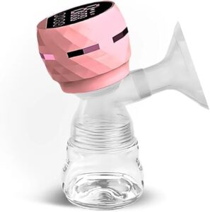 مضخة ثدي كهربائية بشاشة LED ولمس هادئة وآمنة وخالية من BPA