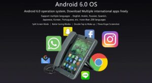⁦هاتف أرضي ولاسلكي يعمل بنظام Android مع شاشة 8 بوصات⁩ - الصورة ⁦8⁩