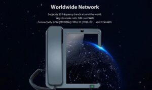 ⁦هاتف أرضي ولاسلكي يعمل بنظام Android مع شاشة 8 بوصات⁩ - الصورة ⁦6⁩