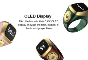 ⁦خاتم ذكي E01 خاتم تسبيح مع شاشة OLED وتقنية بلوتوث 5.1⁩ - الصورة ⁦7⁩
