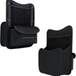 منظم مقعد السيارة حقيبة تخزين بين المقاعد للحفاظ على أغراضك مرتبة وسهلة الوصول