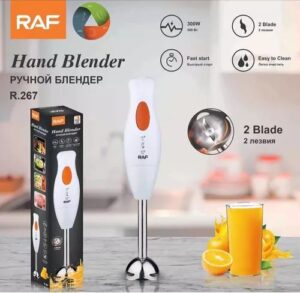 ⁦هاند بلندر RAF خلاط يدوي عملي بقوة 300 واط وتصميم مريح⁩ - الصورة ⁦2⁩