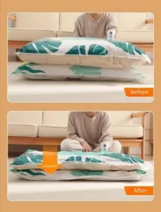 ⁦مضخة شفط كهربائية لتفريغ أكياس التخزين وحفظ الملابس واللحف صغيرة الحجم وقوية الأداء⁩ - الصورة ⁦5⁩