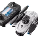 طائرة درون S160 مزودة بكاميرا 4K ونظام تفادي العقبات – مع شاشة وتحكم ذكي