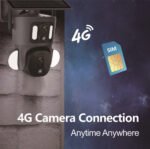 ⁦كاميرا شمسية  بدقة 4K وعدسة مزدوجة – تتبع ذكي لحركة الإنسان واتصال 4G⁩ - الصورة ⁦11⁩