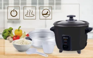 ⁦قدر طبخ الأرز الكهربائي 1.8 لتر - 700 واط من سومو (SX-180)⁩ - الصورة ⁦3⁩