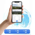 ⁦كاميرا مراقبة شمسية 4K بزاوية 360° واتصال 4G/WiFi – مزودة بكشاف ذكي ورؤية ليلية (SPM-XA01)⁩ - الصورة ⁦10⁩