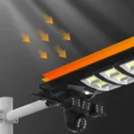 ⁦كاميرا مراقبة شمسية 4K بزاوية 360° واتصال 4G/WiFi – مزودة بكشاف ذكي ورؤية ليلية (SPM-XA01)⁩ - الصورة ⁦9⁩