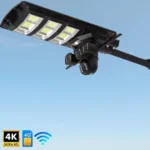 ⁦كاميرا مراقبة شمسية 4K بزاوية 360° واتصال 4G/WiFi – مزودة بكشاف ذكي ورؤية ليلية (SPM-XA01)⁩ - الصورة ⁦2⁩