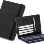 محفظة السفر وغطاء جواز السفر حماية متقدمة بتقنية RFID