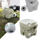 كرسي المرحاض المحمول بسعة 20 لتر مع خزان قابل للفصل