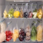⁦أكياس حفظ الطعام بسحاب مزدوج (16.5×16 سم) – 30 كيس⁩ - الصورة ⁦6⁩