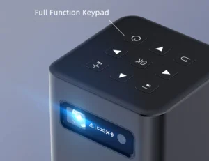 ⁦جهاز عرض بروجكتور محمول C900 – DLP ذكي مع بلوتوث بطارية داخلية⁩ - الصورة ⁦8⁩