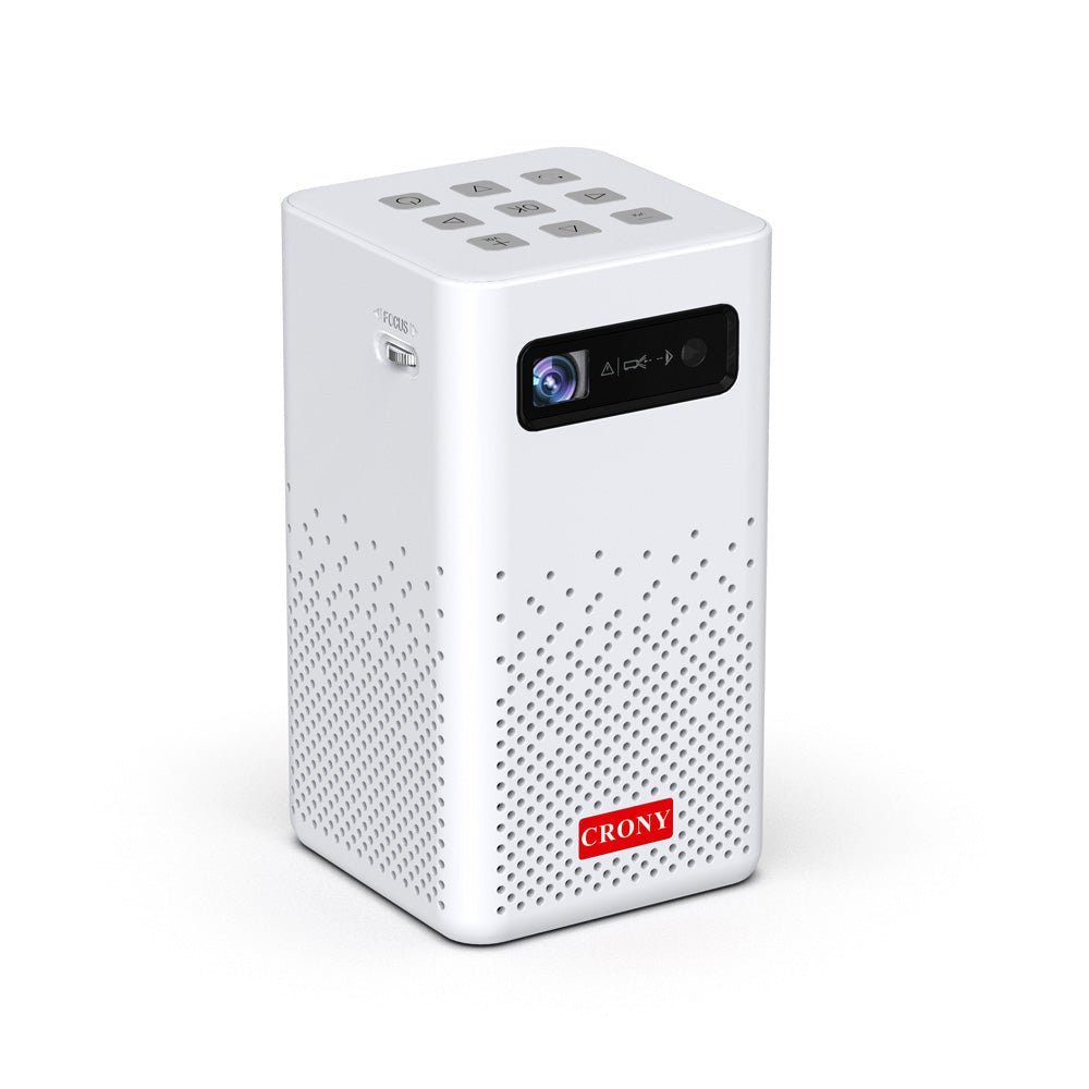 جهاز عرض بروجكتور محمول C900 – DLP ذكي مع بلوتوث 5.0 | دقة 480p | دعم 1080p | بطارية داخلية | واي فاي | 3D