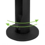 مروحة عمودية سايونا بشاشة رقمية وجهاز تحكم