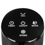 مروحة عمودية سايونا بشاشة رقمية وجهاز تحكم