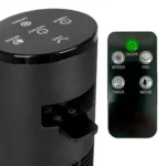 مروحة عمودية سايونا بشاشة رقمية وجهاز تحكم