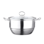 ⁦طقم أواني طهي 14 قطعة من الستانلس ستيل 18/10 لأداء احترافي يومي⁩ - الصورة ⁦4⁩