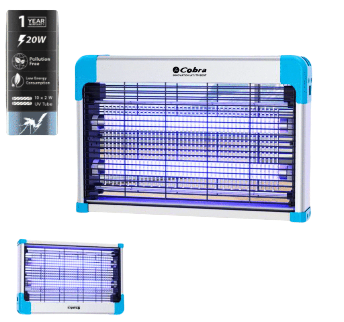 ⁦قاتل حشرات كهربائي من كوبرا (12W / 20W / 30W)⁩ - الصورة ⁦2⁩