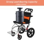 كرسي متحرك قابل للطي خفيف الوزن - الصورة 6