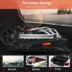 كرسي متحرك قابل للطي خفيف الوزن - الصورة 3