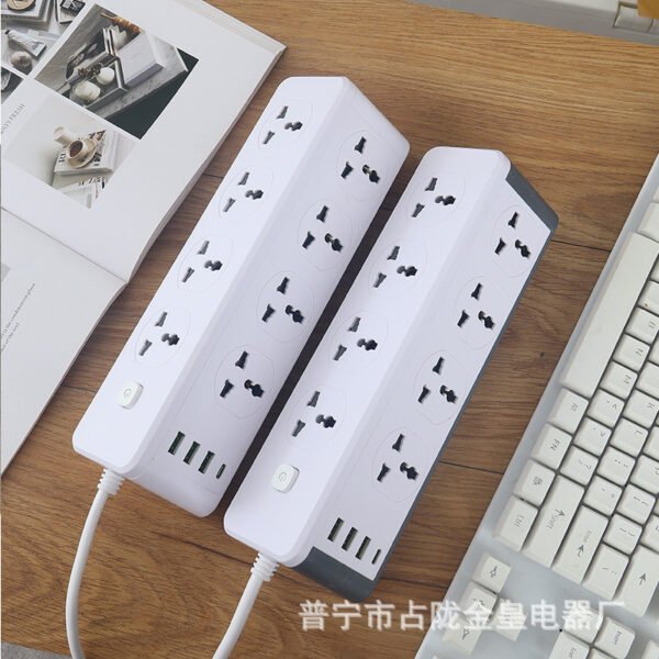 موزع طاقة عمودي مع منافذ USB