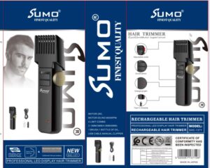⁦ماكينة تشذيب الشعر الاحترافية SUMO شاشة LED وشحن USB-C⁩ - الصورة ⁦2⁩