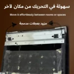 ⁦ثلاجة مشروبات سايونا مع فريزر سعة 165 لتر باب زجاجي بقفل وإضاءة LED⁩ - الصورة ⁦10⁩
