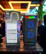 ⁦مكبر صوت 4 بوصة × 2 بلوتوث محمول بقدرة 6 واط مع إضاءة RGB⁩ - الصورة ⁦2⁩