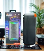 ⁦مكبر صوت 4 بوصة × 2 بلوتوث محمول بقدرة 6 واط مع إضاءة RGB⁩ - الصورة ⁦4⁩