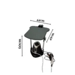 ⁦مكواة بخار عمودية سايونا 2500 واط مع طاولة كي مدمجة وشاشة ذكية⁩ - الصورة ⁦6⁩