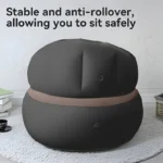 ⁦أريكة هوائية قابلة للنفخ مع مسند ظهر محمولة قابلة⁩ - الصورة ⁦5⁩