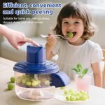 جهاز تقشير الثوم والطماطم والعنب الأوتوماتيكية مقشرة كهربائية قابلة للشحن - الصورة 5