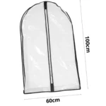 ⁦كيس حماية الملابس القابل للتعليق بسحاب⁩ - الصورة ⁦6⁩