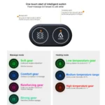 ⁦وشاح تدفئة ومساج 2 في 1 للرقبة⁩ - الصورة ⁦7⁩