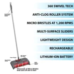 ⁦مكنسة لاسلكية خفيفة، قوية، ومزودة بفرشاة ذاتية التنظيف⁩ - الصورة ⁦6⁩
