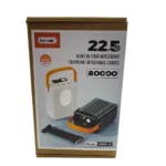 ⁦باور بانك كين فال بسعة 80000mAh مع شاشة رقمية و4 كابلات مدمجة⁩ - الصورة ⁦4⁩