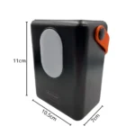 ⁦باور بانك كين فال بسعة 80000mAh مع شاشة رقمية و4 كابلات مدمجة⁩ - الصورة ⁦3⁩