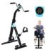دراجة تمارين بدواسة للأطراف العلوية والسفلية – جهاز تمرين منزلي للذراعين والفخذين مع شاشة LCD خلّ تمرينك اليومي أسهل بالبيت مع دراجة التمارين بدواسة للأطراف العلوية والسفلية، المصممة لتقوية عضلات الذراعين، الكتفين، الفخذين والساقين من مكانك سواء جلوس أو وقوف. الجهاز يعتمد على حركة بسيطة منخفضة التأثير تساعد في تحسين اللياقة، تنشيط الدورة الدموية، وشد أكثر من 20 عضلة أساسية في الجسم. مزود بشاشة LCD واضحة تعرض: الوقت عدد الدواسات السعرات الحرارية الإجمالي وبهذا تقدر تتابع تقدمك وتسوّي تمرينك بطريقة أكثر فعالية. يناسب مختلف الأعمار ويعتبر خيار ممتاز للمرضى، كبار السن، أو للأشخاص اللي يبحثون عن تمرين خفيف يساعد على الحركة بدون ضغط كبير على المفاصل. الجهاز مزود بقاعدة مطاطية مانعة للانزلاق لضمان الثبات أثناء الاستخدام، ويتحمل مستخدم بوزن يصل إلى 220 باوند (حوالي 100 كجم). مناسب للمنزل، المكتب أو جلسة خفيفة أمام التلفزيون. المميزات مناسب لتمارين الذراعين والفخذين والساقين. شاشة LCD لعرض الوقت، عدد الدواسات والسعرات. يستخدم للجلوس أو الوقوف حسب نوع التمرين. يساعد على تقوية العضلات وتحسين اللياقة. تمرين منخفض التأثير مناسب لجميع الأعمار. قاعدة مطاطية مانعة للانزلاق. وزن مناسب وسهل النقل داخل المنزل. يتحمل حتى 220 باوند (100 كجم تقريبًا). المواصفات الاسم: دراجة تمارين بدواسة اللون: أسود الوزن: 6 كجم النوع: للجنسين طريقة الاستخدام: جلوس / وقوف شاشة العرض: LCD التحمل: حتى 220 باوند