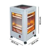 ⁦دفاية PoWeR-LuXx خمسة أوجه حرارية 2000 واط⁩ - الصورة ⁦2⁩