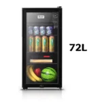 ⁦ثلاجة سومو المكتبية الصغيرة بباب زجاجي متوفرة بأحجام⁩ - الصورة ⁦3⁩