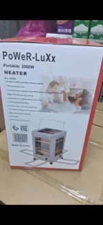 ⁦دفاية PoWeR-LuXx خمسة أوجه حرارية 2000 واط⁩ - الصورة ⁦3⁩