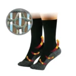 ⁦جوارب ضاغطة لتعزيز الدورة الدموية وتقليل التورّم والدوالي⁩ - الصورة ⁦2⁩