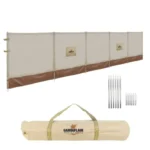 ⁦رواق للكشتات قطعتين 1.2×8 متر قماش أكسفورد مع أعمدة وأسياخ فولاذية⁩ - الصورة ⁦4⁩