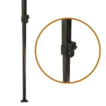 ⁦مظلة رحلات 3×3 م مع إضاءة LED مدمجة مضاد للماء⁩ - الصورة ⁦7⁩